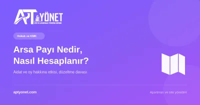 Arsa Payı Nedir? Nasıl Hesaplanır ve Düzeltilir? — kapak görseli
