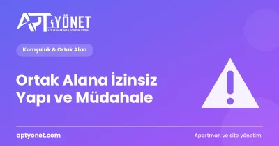 Ortak Alana İzinsiz Yapı ve Müdahale — kapak görseli