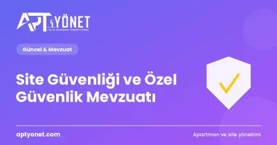Site Güvenliği ve Özel Güvenlik Mevzuatı — kapak görseli