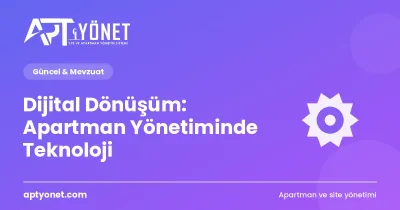 Dijital Dönüşüm: Apartman Yönetiminde Teknoloji — kapak görseli