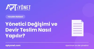 Yönetici Değişimi ve Devir Teslim Nasıl Yapılır? — kapak görseli