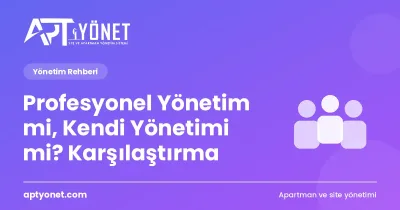 Profesyonel Yönetim mi, Kendi Yönetimi mi? Karşılaştırma — kapak görseli