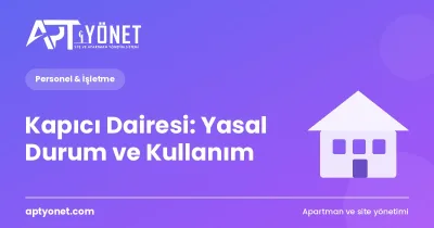 Kapıcı Dairesi: Yasal Durum ve Kullanım — kapak görseli