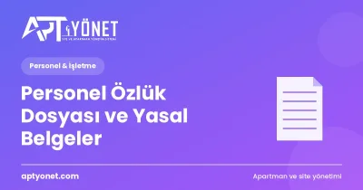 Personel Özlük Dosyası ve Yasal Belgeler — kapak görseli